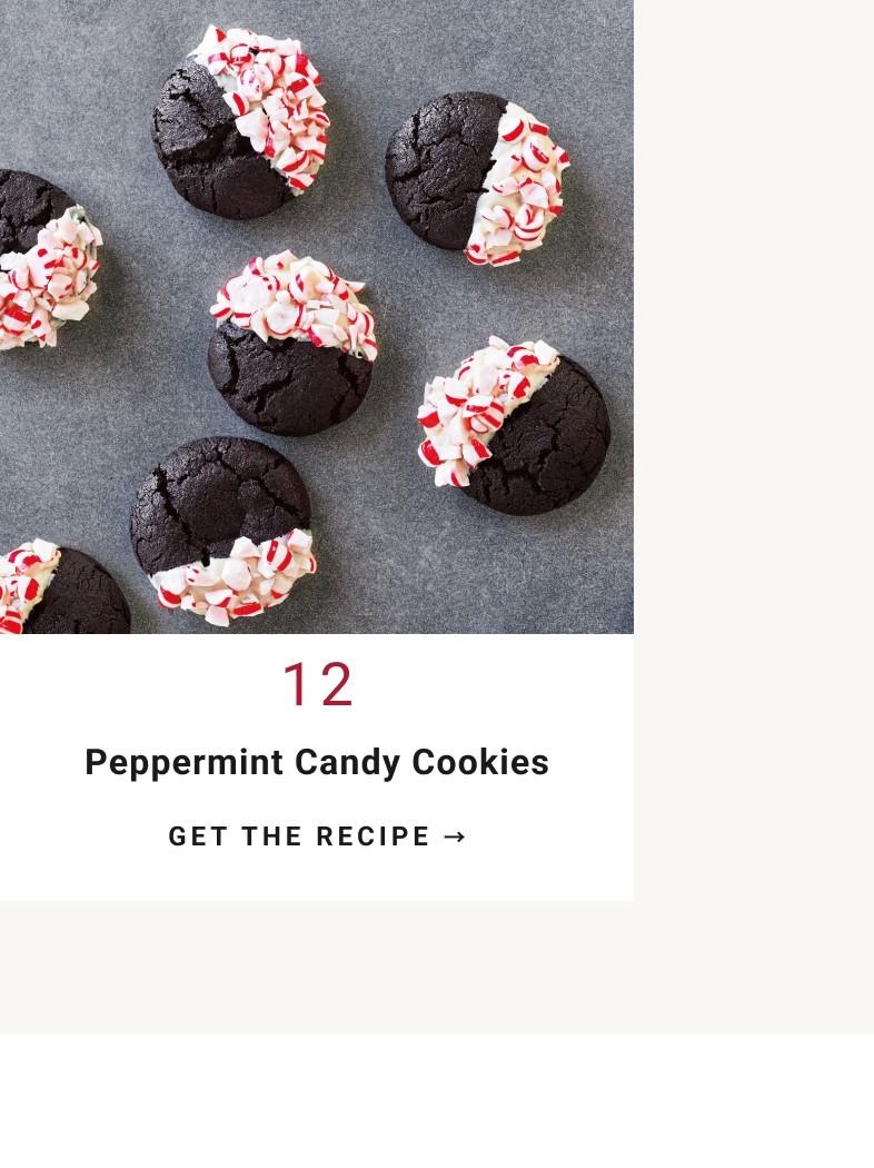 Peppermint Candy Cookies